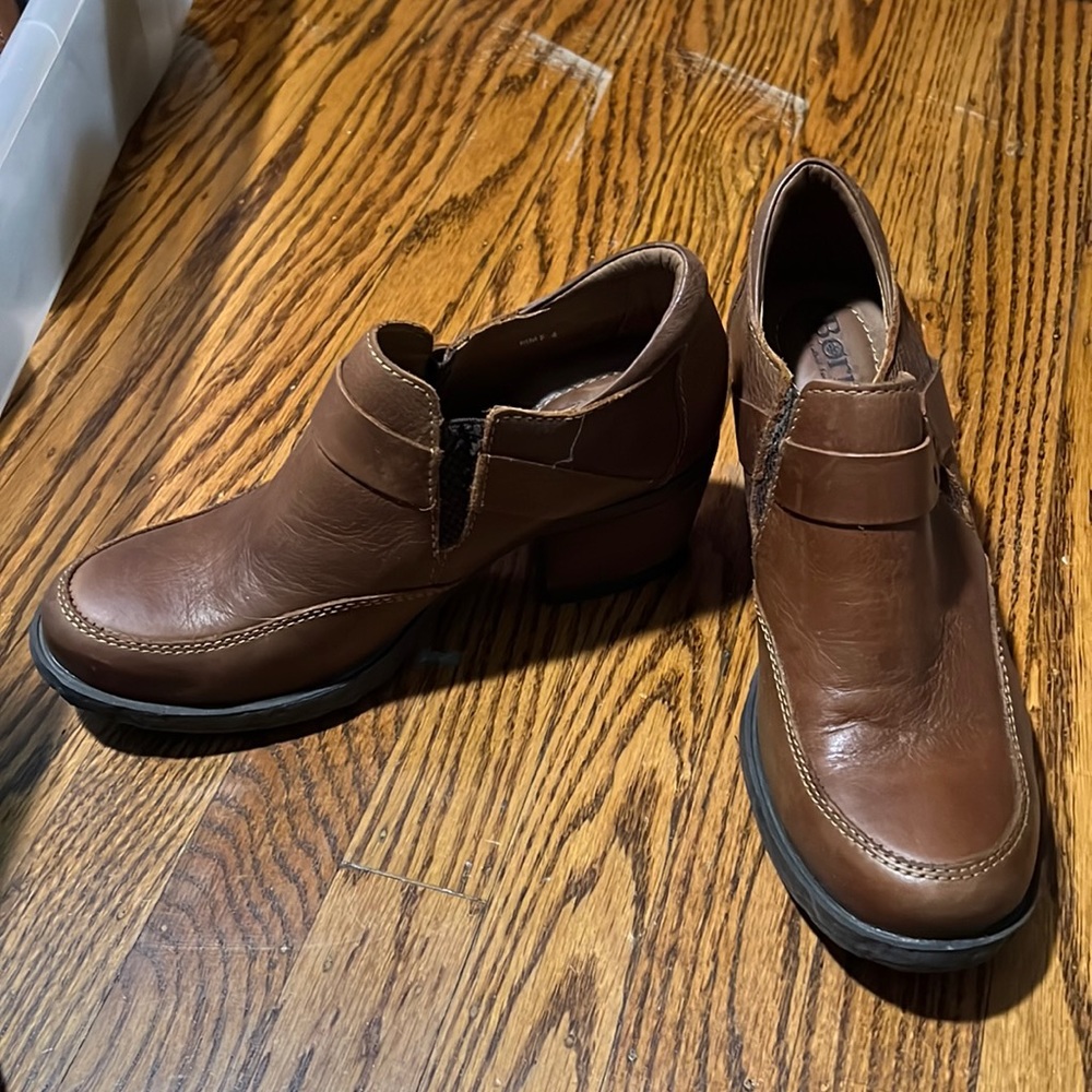 70s clog booties